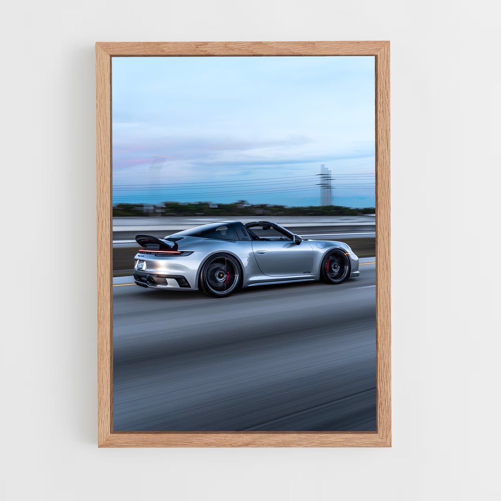 Poster targa magnifique – affiche Porsche (vue 4)